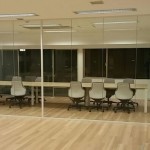 人気上昇中。憧れの天井までのガラスパーティション！