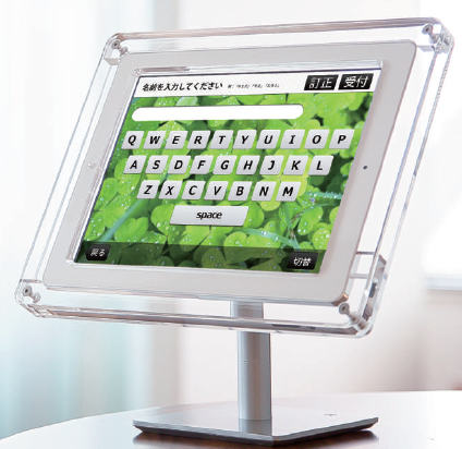 iPad Proをオフィスの受付電話に設置するには？