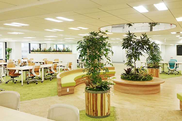 オフィスを緑化する事のメリットとは？