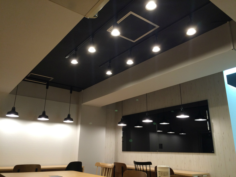 コワーキングスペースの内装施工事例