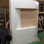 お客様のオフィス内装事例をご紹介～絶妙な角度を配したエントランス！