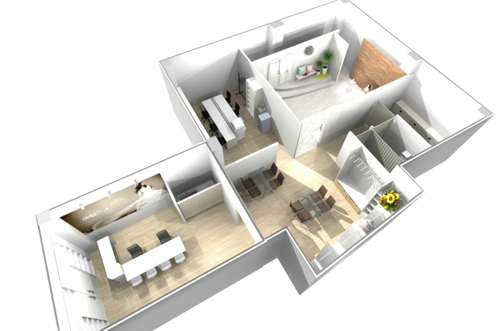【施工事例ご紹介】フォトスタジオができるまで～レイアウト作成編～