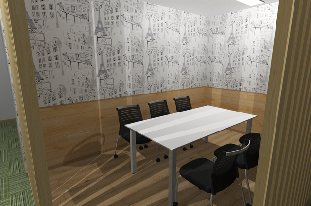 【クロスや床を変えるだけでイメージ一新】の事例をご紹介。