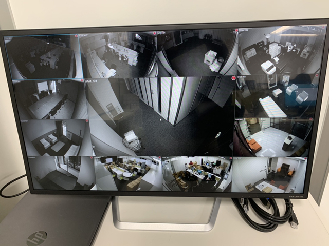 セキュリティカメラのご案内～VPN設定で遠隔地の映像も確認可～