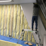 隙間を埋めて快適度アップ～ＬＧＳ造作壁を斜めに設置した施工事例～