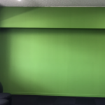 グリーンバックの方法は布やスクリーンだけでない。塗装でも対応できます