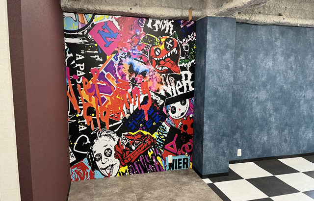 アートを壁に！～グラフィックシートで実現した唯一無二の内装デザイン施工事例～